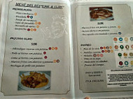 Rábida menu