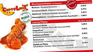 Currylust menu