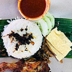 Nasi Lemak Ayam Berempah Baldi Corner food