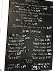 The Sunflour Bakery Eatery menu