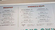 Pismo Beach Pierside Marketplace menu