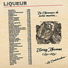 Les Contrebandiers Boissonnerie Gourmande menu