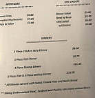 Midvale Store menu