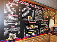 Big D's Bbq menu