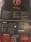 Rubys Beers, Bikes, Brats menu