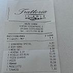 Il Sole Trattoria menu