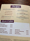 The Bay Horse menu