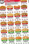 Choisy Pizza menu