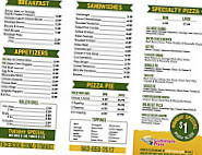 Dewitt Travel Mart menu