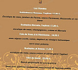 Foggia Ristorante menu