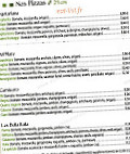 Bella Italia menu