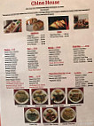 China House menu