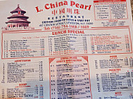 China Moon menu