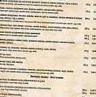 Steak House menu