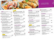 Baan Thai menu