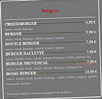 Home Pizza menu