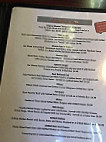 Moores Bar Restaurant menu