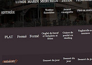 Le Belle-Vue menu