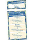 Restaurant A Marie Feuchere menu