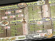 Taco Chiro Taqueria Y Pupuseria menu