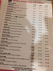 Bayside Pizza and Pasta menu