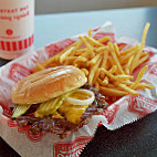 Freddy's Frozen Custard Steakburgers food