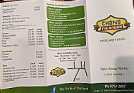 Chang Thai Kitchen menu