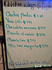 Fiesta Mexicana menu