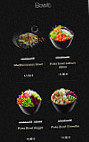 Cosy Sushi menu