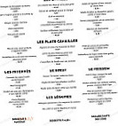 L'Epicerie menu