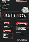 Ola Pizza menu