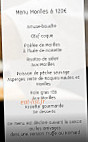 Auberge Du Grand Cerf menu