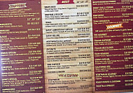 Avanti Pizza Cafe menu