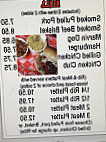 Pure Pit Barbeque menu