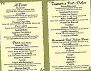 Two Italian Boys menu