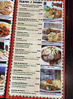 El Cacique menu