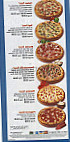 Chubby's Pizza menu