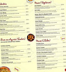 Aangan Indian menu