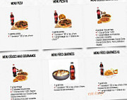 La Boite a Pizza menu