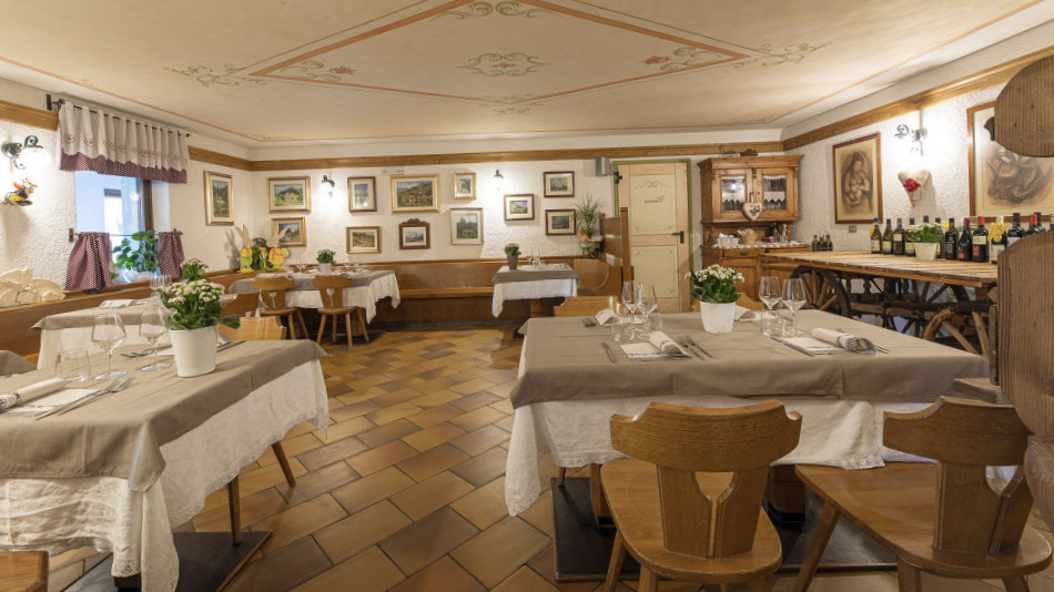 Rifugio Cereda À l'intérieur