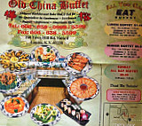 Old China Buffet menu