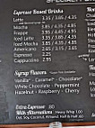 Mad Goat Coffee menu