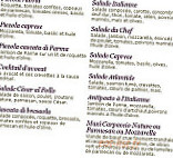 Pizza Pino menu