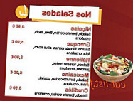 Pizza West menu