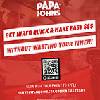 Papa Johns Pizza inside