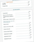 L'huitrier menu