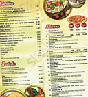 Bella Napoli Pizzeria menu