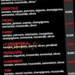 Pizzas Coup's Piatti