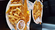 Hunters Fish Chips food