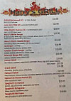 Harry's Grill Arncliffe menu